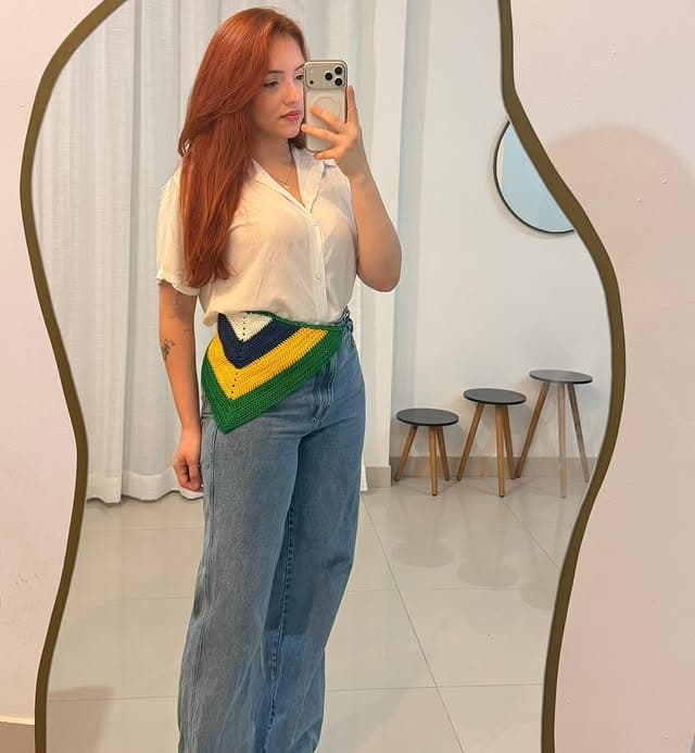 Bandana Bandeira Brasil